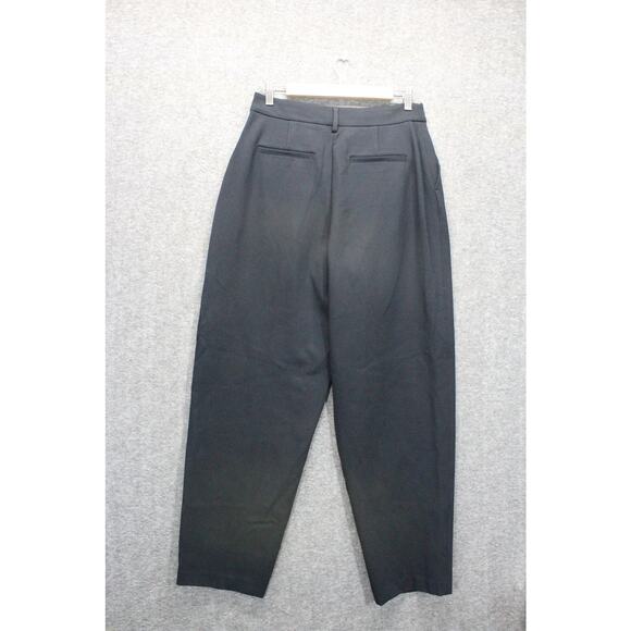 Spanx Ponte Barrel Pant Womens Medium Black Pull On Pleated Office Career NEW - Picture 2 of 6